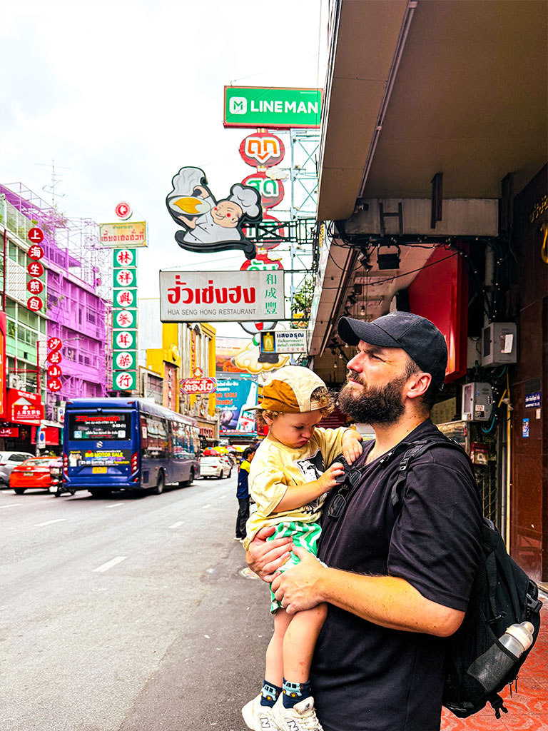 Notre séjour en famille à Bangkok - Chinatown
