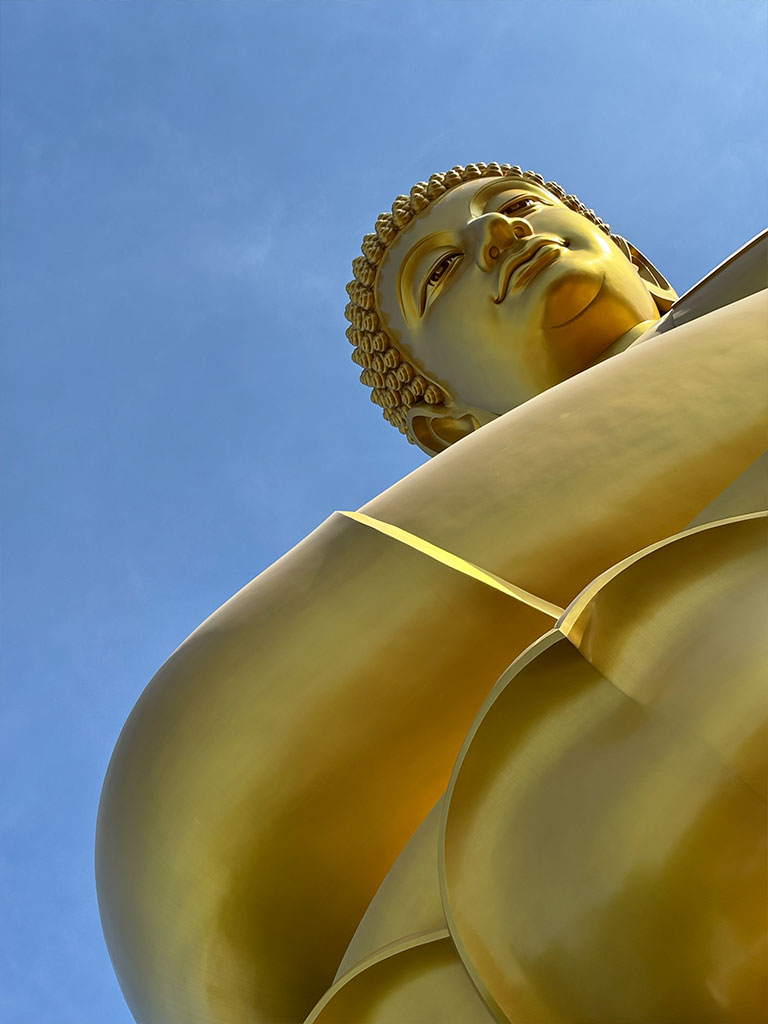 Notre séjour en famille à Bangkok - l'impressionnant Bouddha Géant