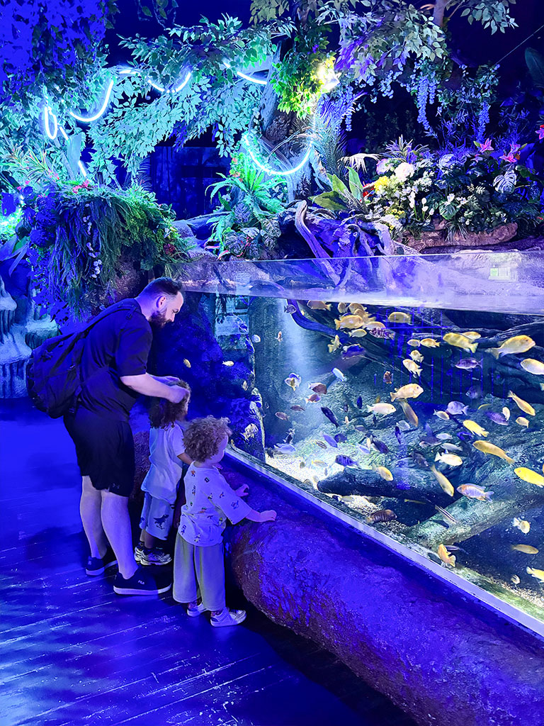 Notre séjour en famille à Bangkok - Sea Life Bangkok à Siam Paragon