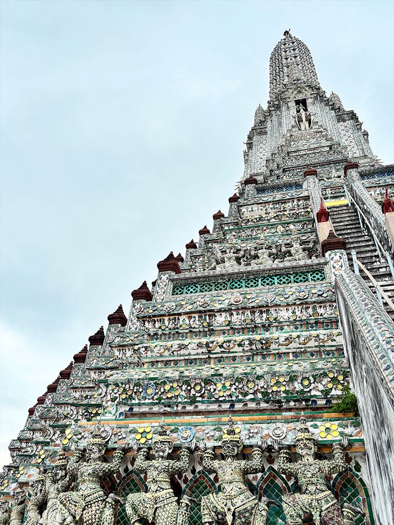 Notre séjour en famille à Bangkok - le Wat Arun