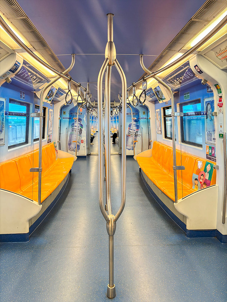Notre séjour en famille à Bangkok - se déplacer en métro