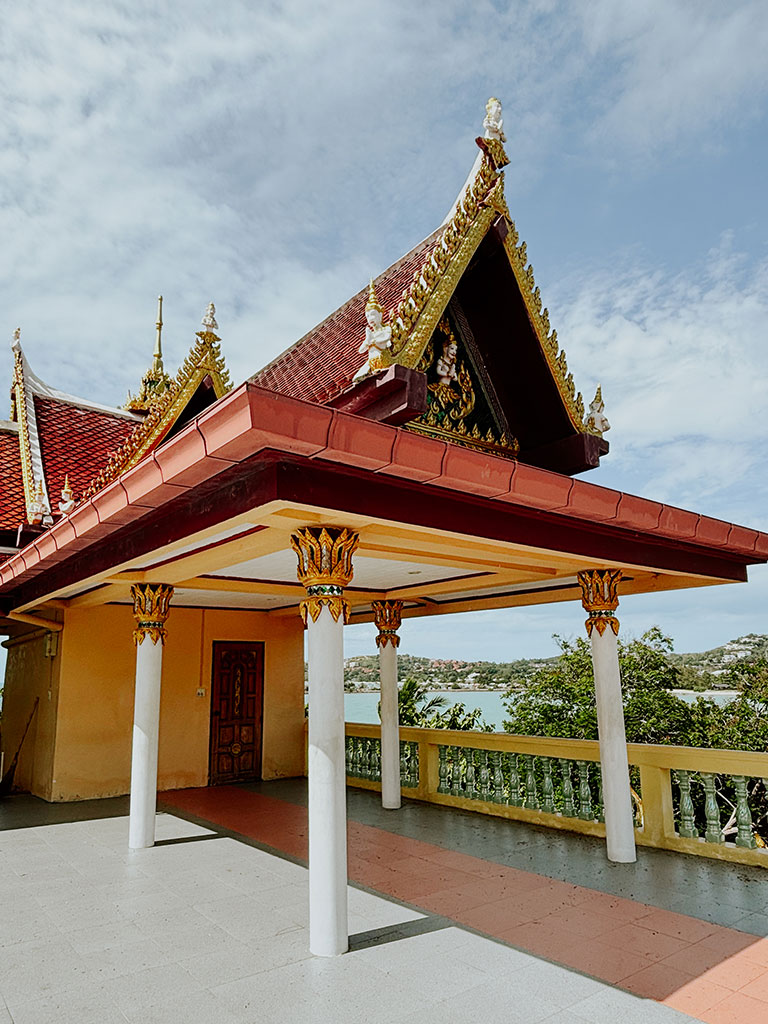 Notre séjour en famille à Koh Samui - le Wat Phra Yai