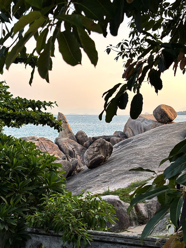 Notre séjour en famille à Koh Samui - les rochers Hin Yai et Hin Ta