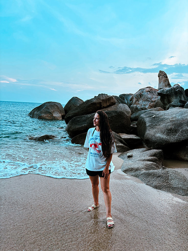 Notre séjour en famille à Koh Samui - les rochers Hin Yai et Hin Ta