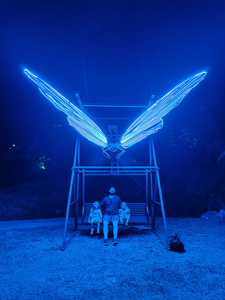 Notre séjour en famille à Koh Samui - The Xperience de nuit